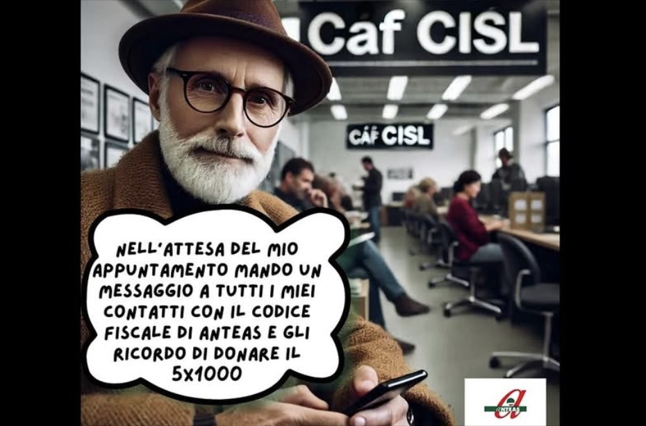 aiuta Anteas con il 5x1000